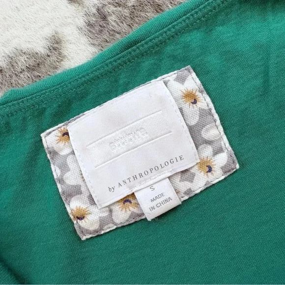 Anthropologie Ett:Twa Patchett Off The Shoulder Top - Picture 4 of 10